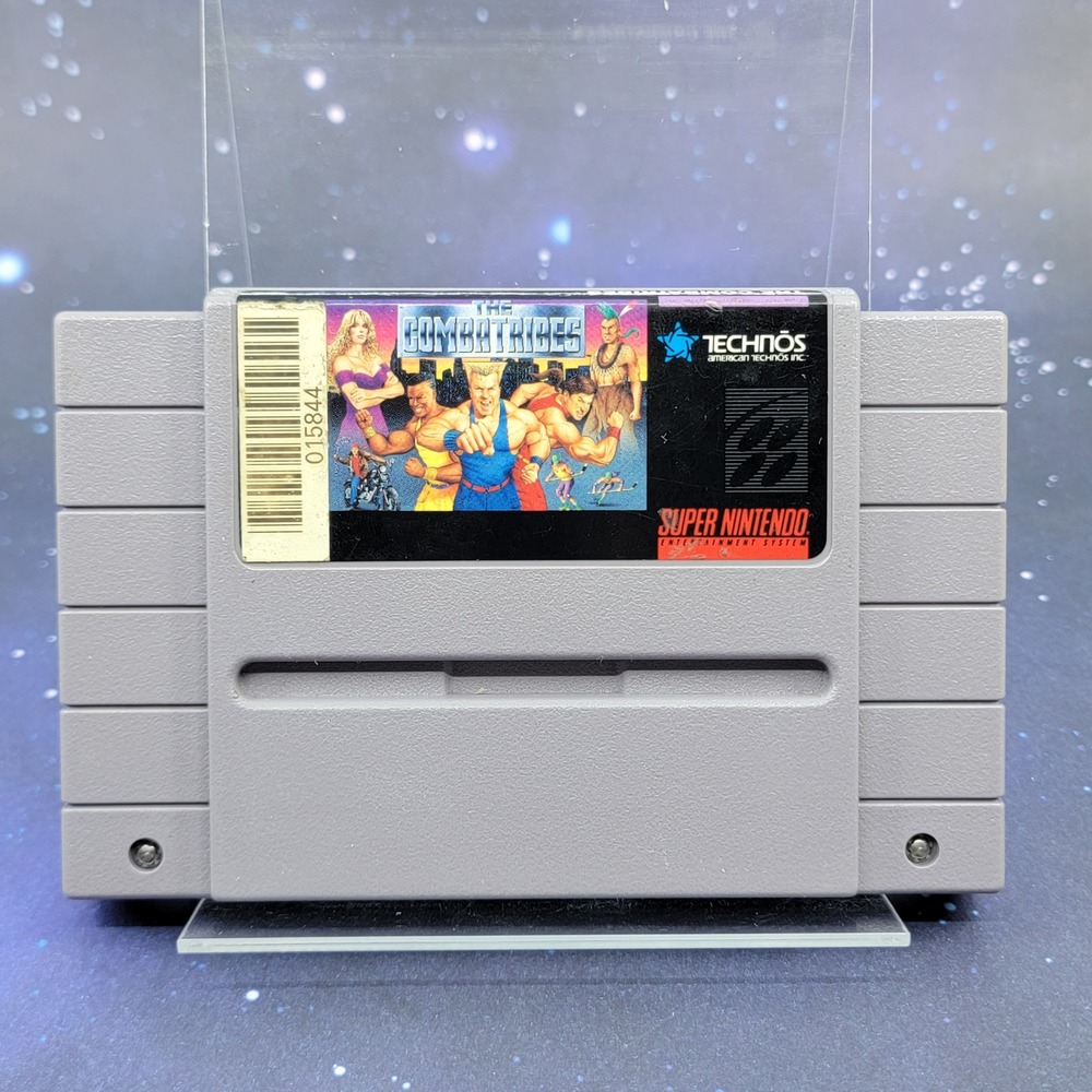 The Combatribes SNES Super Nintendo Technos SNS-006 Video Game Cartridge